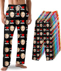Custom Pajama Pants with Face customized PJ Pants Christmas Valentine gifts for Men Women