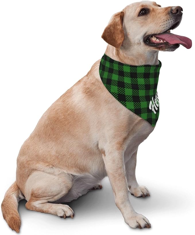 Custom Pet Scarf Personalized Dog Bandana with Name Personalized Add Your Text Bibs Triangle Head Scarfs Gift for Small Medium Large Dogs Cats Baby Puppy Pets Accessories