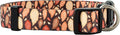 Native Pup Thanksgiving Dog Collar- Fall Collars for Dogs- Autumn Leaf, Turkey, Pumpkin Pie, Holiday Leaves- Girl Boy Puppy- Adjustable for Small, Medium, Large Breeds (Fall Leaves, Small)