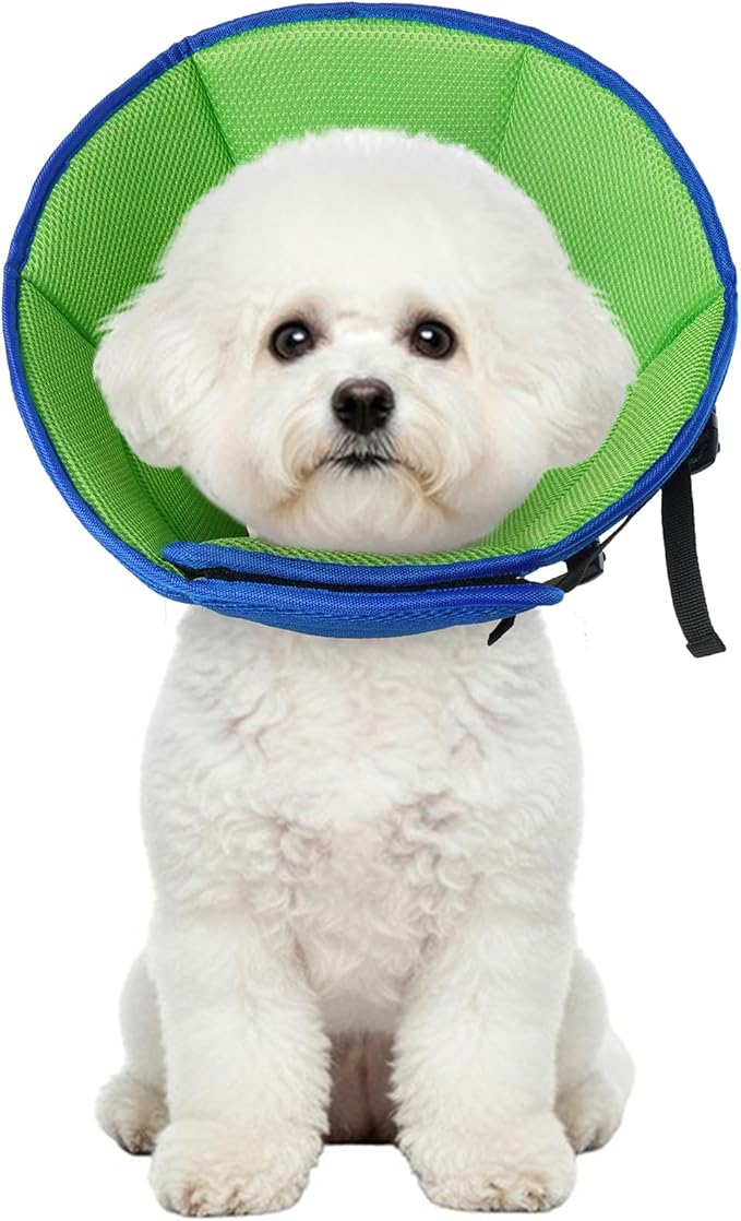 Dog Cone Collar Soft Cone for Medium Dogs After Surgery Adjustable Elizabethan Collar for Dogs to Stop Licking Wounds, Biting Stitches Professional Pet Recovery Cones E-Collar for Dog