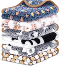 6 Pcs Guinea Pig Blankets Bedding Small Animal Cage Liners Sleep Mat Absorbent Reusable Pet Pee Bedding Pad Cover for Hamster Ferret Chinchilla Rabbit Hedgehog (14 x 28 Inch)