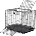 MidWest Homes for Pets Small Wabbitat Rabbit Cage, Grid Mesh Floor, Removable Tray, Top & Front Door Access, Rust Resistant Finish, No Tools Required