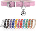 XS Dog Collar for Teacup Adjustable Teacup Dog Collar for Small Medium Large Dogs 3/8 inch Width (Pink, XS)