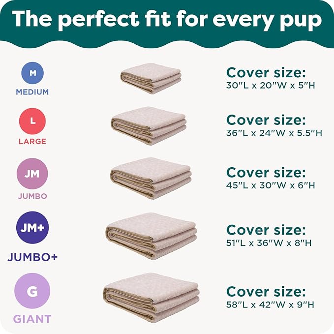 FurHaven Replacement Dog Bed Cover, Contour Luxe Lounger Design, Soft & Breathable Fabric for Cozy Comfort, Machine Washable, Large, Ultra Plush Faux Fur & Suede, Cream
