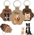 QYH Custom Memorial Dog Keychain with Picture - Personalized Cat Dogs Pet keepsakes Keychains Customized Gifts for Pet Lovers
