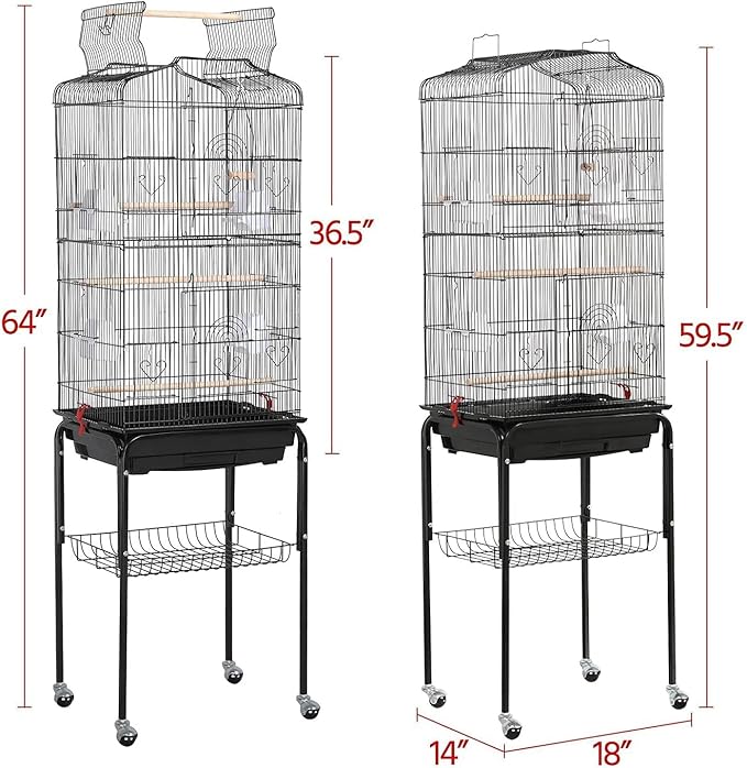 Bird Cage Seed Catcher Mesh Max 80" Circumference Pocket Style Covers Underneath The Cage (Extra Large)