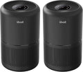 LEVOIT Air Purifier for Home Allergens Pets in Bedroom, Covers Up to 1073 ft² by 56W High Torque Motor, AHAM VERIFIDE, 3-in-1 Filter, HEPA Sleep Mode, Remove Dust Smoke Odor, Core300-P, Black, 2 Pack