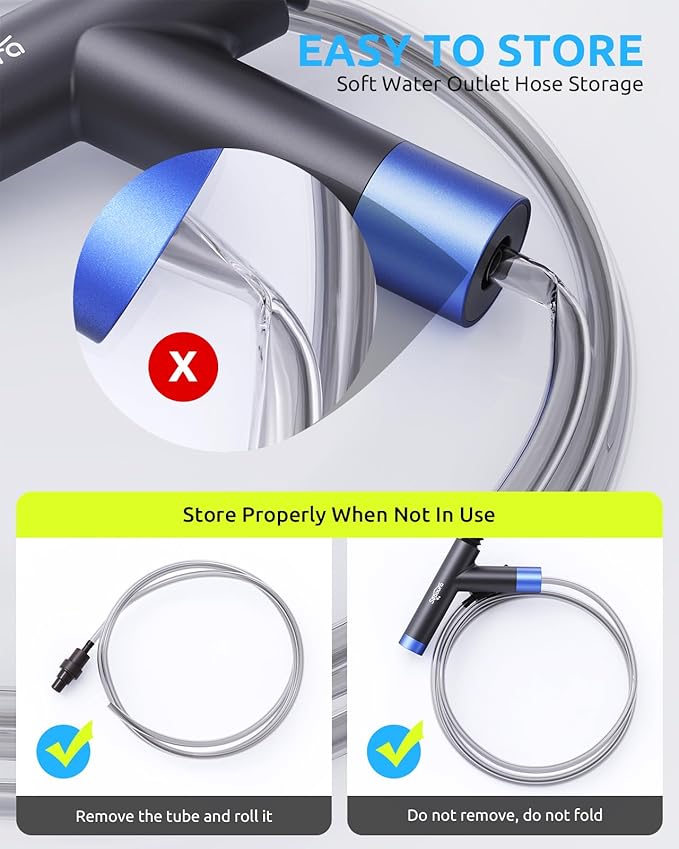SEAOURA Aquarium Siphon Pump Gravel Cleaner, Fish Tank Vacuum Gravels Cleaning Kit, Manual Water Changer with Air Push Button, Aquariums Sand Clean Set, Hose for Suck Manure Wash Sand