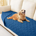 hyha Waterproof Dog Bed Blanket, Soft Pet Blankets, Waterproof Couch Cover for Dogs, Reversible Sofa Covers Washable for Furniture (30x70 Inch, Navy Blue/Navy Blue)