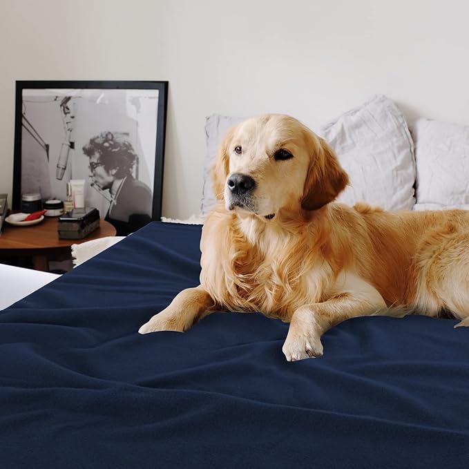 Fleece Throw Blankets Solid Lightweight Warm Soft Cozy Pet-Friendly for Home Bed Sofa Couch Dorm Office Wedding Gifts Travel Airplane for Seasons (Assorted#1 Pack of 6-50x60 Inches)