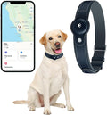 BONSO 2-in-1 GPS Tracker for Dogs: Smart Collar with Real-Time Location, No Monthly Fee, Unlimited Range (iOS Only) GPS Tracker Dog Collar- Ideal for Small, Medium Large Dogs(Tracker Included)