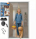 Premium Magnetic Screen Door, Heavy-Duty Reinforced Mesh, Ultra-Dense Weave, Smooth Auto-Close, Pets & Kids – Hands-Free, No-Gap Seal