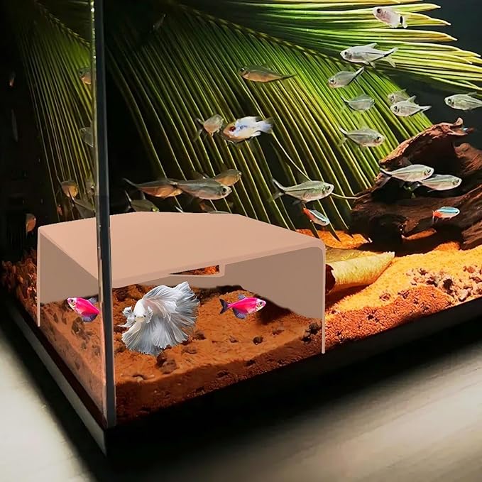 Natural Shrimp Cave for Aquarium – Safe Fish Tank Decor, Breeding Hideout for Freshwater Shrimp, Cichlids & Small Fish
