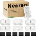 Official 6 Pack Wireless Cat Fountain Replacement Filters & Pre-Filter Sponges for 108oz/3.2 Coldless Stainless Steel Pet Water Fountain