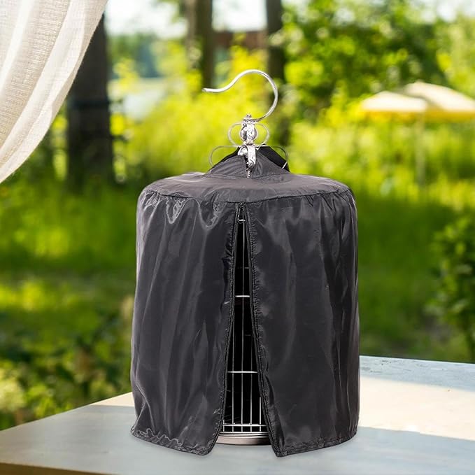 Bird Cage Cover Birdcage Cover Protector Washable Sunproof Dustproof Windproof for Lovebirds Parrot Budgies Home Use Indoor, 38cmx46cm