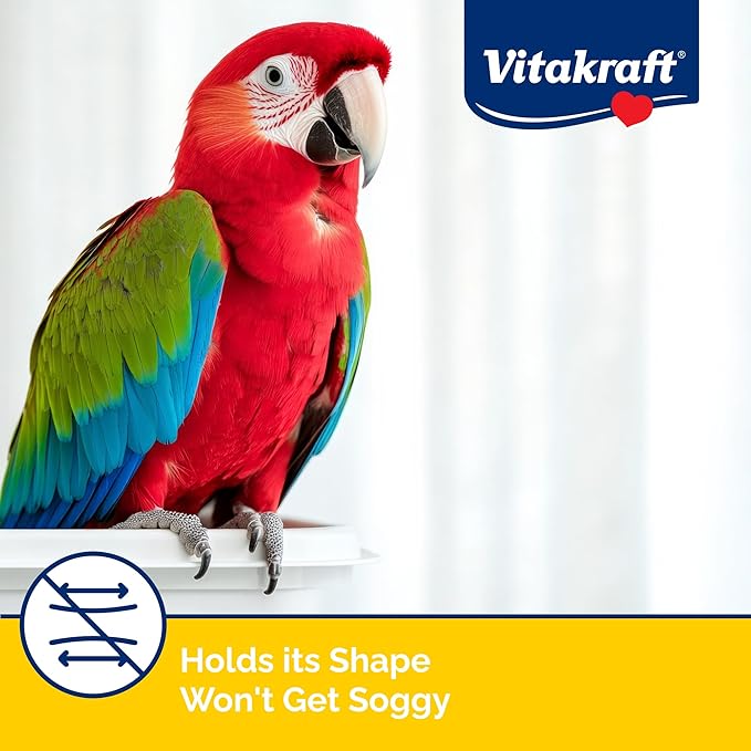 Vitakraft Cage Liners for Birds - For Parrot, Parakeet, Conure, and Cockatiel Cages White 20" X 18" 7 Count, Premium Absorbent Liner