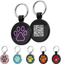 MYLUCKYTAG QR Code Pet ID | Personalized Dog & Cat Collar Tag | Online Profile with Instant Scanned Location Alert Email