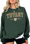 Custom Pet Sweatshirts with Photo and Name, Personalized Dog Sweatshirt, Gifts for Dog Mom, Dad