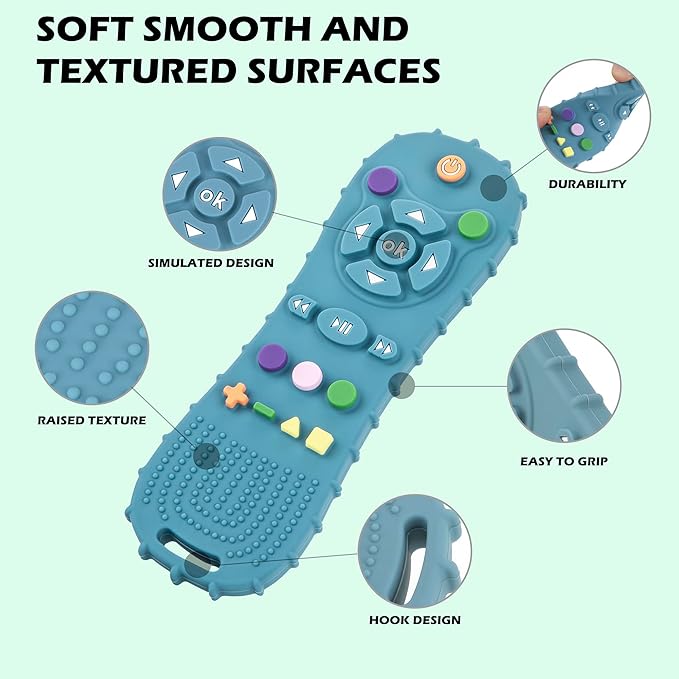 Dog Chew Toys for Aggressive Chewers: Tough Dog Toy for Small Dogs - Indestructible Dog Toy - Heavy Duty Dog Toys -Dog Toys for Small/Medium/Large Dogs Breed (Blue and Green)