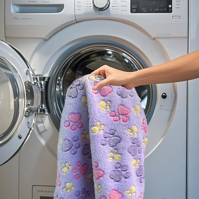 Dog Blankets for Medium Large Dogs Washable, 3 Pack Pet Blanket Washable 41" x 31", Fuzzy Soft Puppy Throw Cover for Kennel Crate Bed