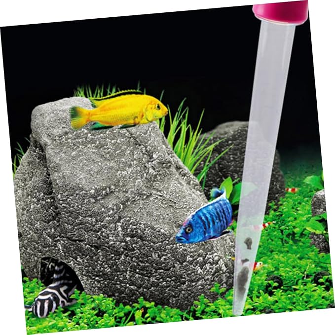 BESPORTBLE 3pcs Aquarium Cleaning Tool 50ml Fish Tank Made of TPR and for Complete Tank Cleaning