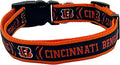 NFL Bengals Dog & Cat Collar - Shiny & Colorful Football Team Collar Licensed by The NFL