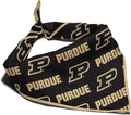 Purdue Boilermakers Officially Licensed Bandana for Dogs and Cats | Fits Pets Great Gift Idea | Easy-to-Tie (Large, 28")