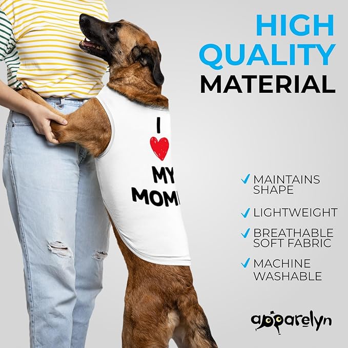 Apparelyn Custom Dog Shirt Design – Dog T-Shirt with Logo, Text or Image Print Custom Clothes for Dogs
