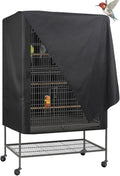 Bird Cage Cover Black Out, Protects Pets Privacy, Comfortable, Breathable, Waterproof and Dustproof, Parrot Cage Night Cover, Good Night Parrot Birdcages Protector Covers for Parakeet Cockatiel