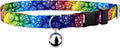Country Brook Petz - Groovy Ganja Cat Collar Limited Edition - Groovy Collection Featuring Far Out Designs