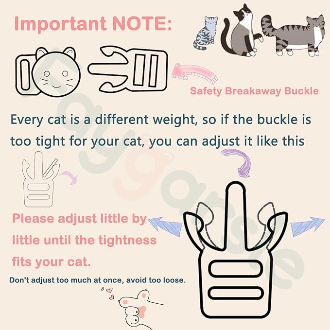 2 Pack Star Cotton Breakaway Cat Collars with Bell Egg Cat Paw Pendant Kitty Kitten Collars Yellow Purple Collar for Female Girl Cats Male Boy Cats