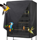 Bird Cage Cover,Pet Cage Cover,100% Shading Oxford Cloth, Bird Cages Covers, Sun Protection Breathable Waterproof Oxford Cloth Pet Covers for Cats Birds Small Animals, Machine