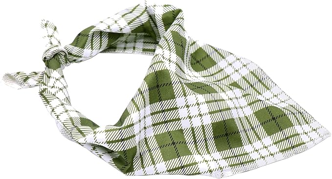 ARING PET Cotton Dog & Cat Bandanas - Triangle Bibs Scarf for Small to Large Dogs and Cats