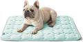 Bedsure Cooling Mat for Medium Dogs – 29x21 Thin Washable Cooling Pet Pad for Cat, QMAX>0.5, Portable Kennel Puppy Bed for Summer, Non-Slip Summer Crate Pad for Dog Up to 25 lbs