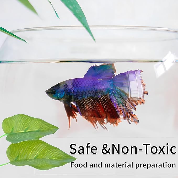 Beta Fish Toys,2 PCS Betta Fish Leaf Hammock,Betta Fish Tank Decorations Aquarium Decor for Sleeping Resting Hiding Playing Breeding
