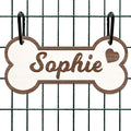 Personalized Dog Crate Sign Custom Dog Kennel Accessories Name Plate Doghouse Sign Decor Gift for Dog Lover