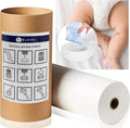 [200M Long] Diaper Pail Refill – Universal for Diaper Disposal Systems | Refill Your Empty Cassette | Fits Diaper Genie, Ubbi & More | Odor-Blocking, Leak-Proof | ELVIDI Brand