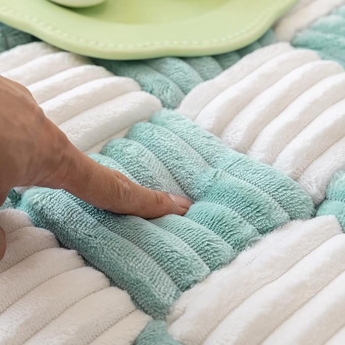 Pet Couch Cover for Sofa, Dog Cover for Couch, Washable Pet Couch Covers for Large Dogs, Anti-Slip Dog Bed Mat for Couch (Sky-Blue, 27x82inch)