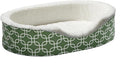 MidWest Homes for Pets Orthoperdic Egg-Crate Nesting Pet Bed w/ Teflon Fabric Protector, Large Green