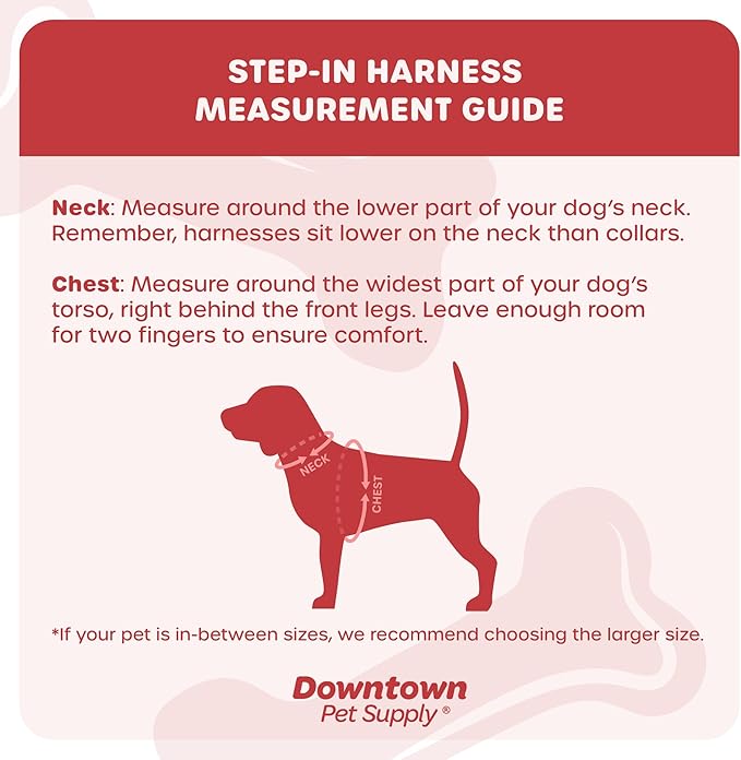 Downtown Pet Supply Step in Dog Harness No Pull, X-Large, Charcoal - Adjustable Harness with Padded Mesh Fabric and Reflective Trim - Buckle Strap Harness for Dogs