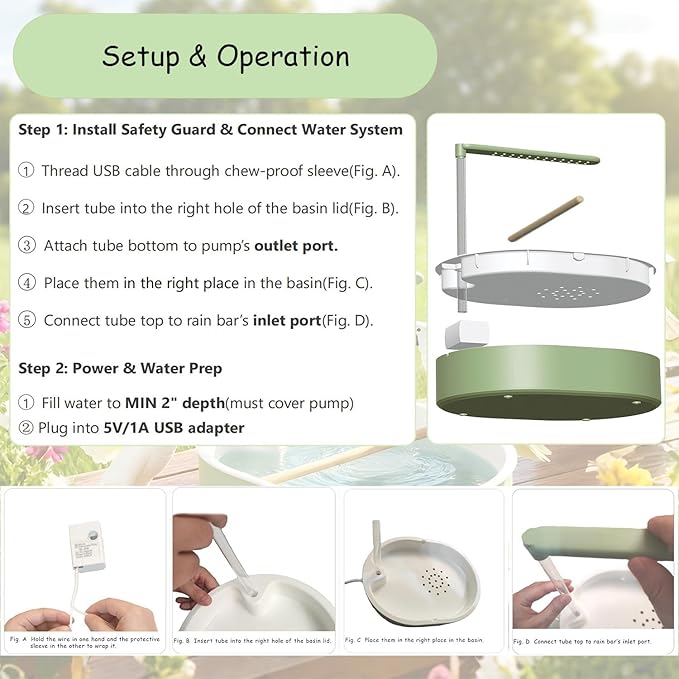 Bird Bath, Automatic Parrot Shower Bath, Birds Shower Bathtub with Running Water, Birdcage, Medium Birds Parakeet Budgies Cockatiels Conures Finches, Lovebird