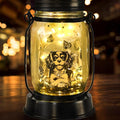 Cavalier King Charles Spaniel Gifts for Women/Men Cavalier Solar Lanterns Mom Birthday Dog Lovers Lantern Pet loss Dog Memorial Lights Solar Garden Decoration for Yard, Patio,Backyard,Porch Torches