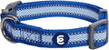 Blueberry Pet Large Dog Collar in Reflective Navy Blue | Adjustable Classic Nylon Strap for Big Breeds | Durable, Stylish & High-Visibility Dog Gear