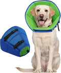 Dog Cone Collar After Surgery for Large Dogs, Adjustable Soft Cone for Dogs to Stop Licking, Professional Elizabethan Collar for Pet, Recovery Cones for Wound Healing & Hot Spots