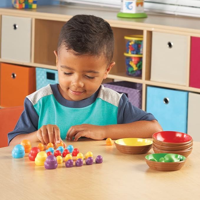 Learning Resources Birds in a Nest Sorting Set - 36 Pieces, Ages 3+ Toddler Learning Toys, Educational Toys for Toddlers