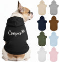Personalized Dog Hoodie, Custom Embroidered Name Pet Hoodie, Warm Winter Outfit for Dogs, Pet Clothes, Gift for Dog Lovers 5