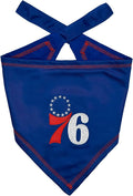 Pets First NBA Philadelphia 76ERS TIE Bandana, Size Small/Medium. Dog Bandana Scarf Bib for Pet Cat Dog. The Ultimate Game-Day, Party Bandana