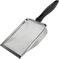 Cat Litter Scoop,Kitty Litter Scoop with Stainless Steel Mesh, 2.8mm Hole Scoop for Cat Litter,Chicken Coop Sand, Beach Sand