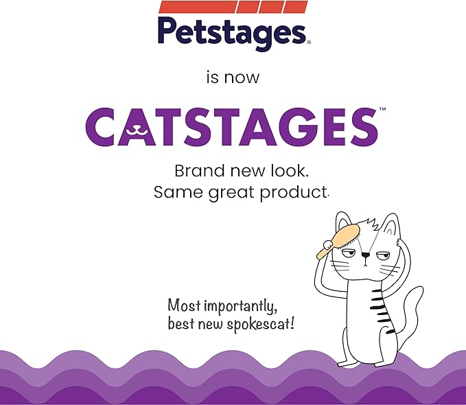 Catstages by Nina Ottosson Melon Madness Puzzle & Play – Interactive Treat Puzzle Feeder for Cats, 12 Hidden Treat Compartments Slow Feeder, Durable & Easy-Clean, 10 Inches, Pink