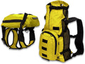 K9 Sport Sack Walk-On - Medium, Buttercup Yellow - Ideal for Dogs with 17-19” Back Length - Lightweight, Packable, Backpack-Style Carrier - Includes Compatible Harness & Storage Bag